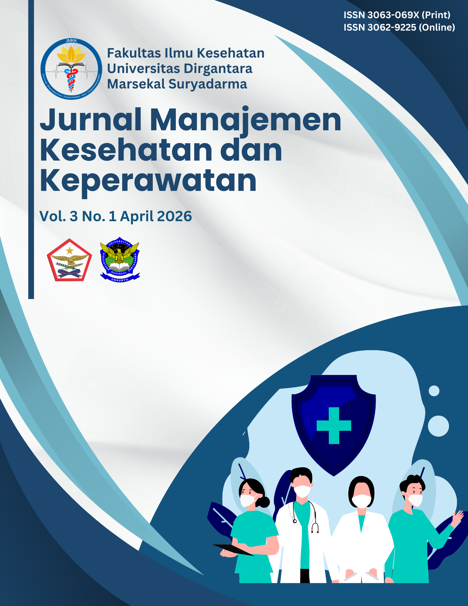 					View Vol. 3 No. 1 (2026): Jurnal Manajemen Kesehatan dan Keperawatan 
				